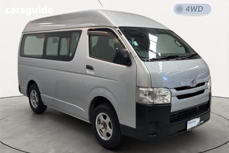 Silver 2014 Toyota HiAce Commercial DX 4WD HIGH ROOF
