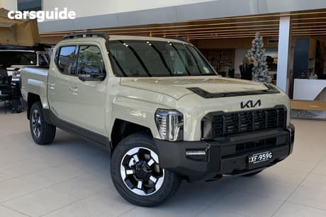 Beige 2025 Kia Tasman Double Cab Pick Up X-Line (4X4) (Std) Body Fender