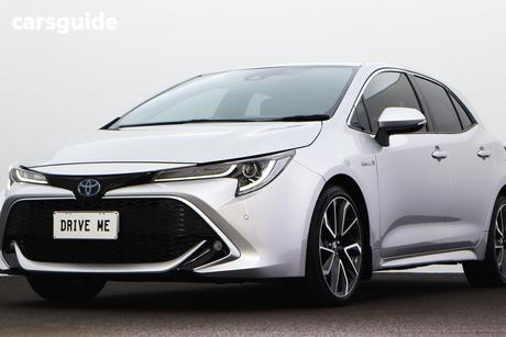 Silver 2021 Toyota Corolla Hatchback Zr Hybrid