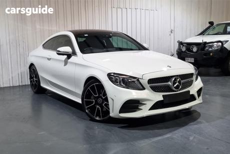 White 2019 Mercedes-Benz C200 Coupe