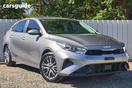 Grey 2022 Kia Cerato Hatchback Sport+