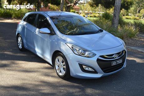 Blue 2013 Hyundai I30 Hatchback Active