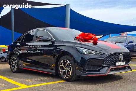 Black 2024 MG MG5 Sedan Vibe