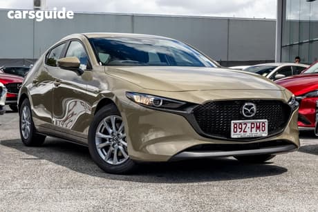 Beige 2026 Mazda Mazda3 Hatchback G20 Pure