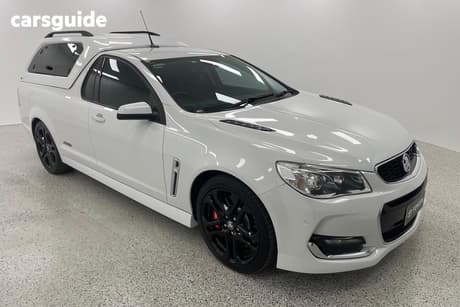 White 2016 Holden UTE Utility Ss-V Redline