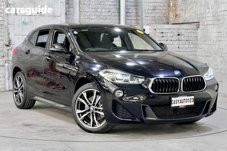 Black 2019 BMW X2 Wagon Xdrive 20D M Sport
