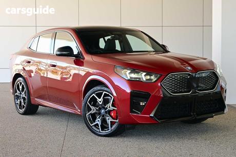 Red 2025 BMW IX2 Wagon Xdrive30 M Sport