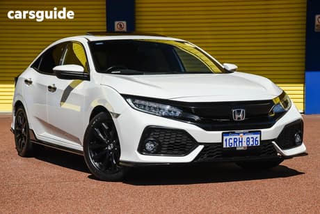 White 2018 Honda Civic Hatchback Rs