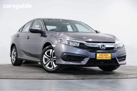 Grey 2018 Honda Civic Sedan Vti