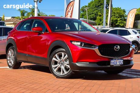 Red 2022 Mazda CX-30 Wagon G20 Touring Sp Vision (Fwd)
