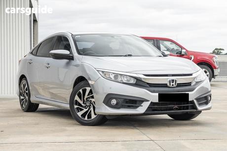 Silver 2016 Honda Civic Sedan Vti-S