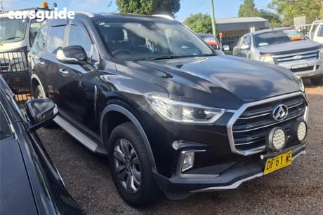 Black 2017 LDV D90 Wagon Mode (2Wd)