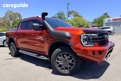 Orange 2023 Ford Ranger Double Cab Pick Up Wildtrak 3.0 (4X4)