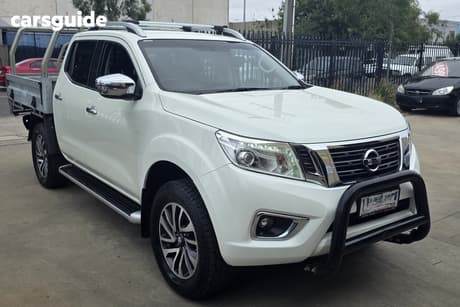 White 2017 Nissan Navara Dual Cab Utility St-X (4X4)
