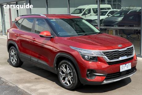 Orange 2019 Kia Seltos Wagon Sport (Fwd)