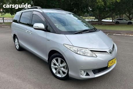 Silver 2011 Toyota Tarago Wagon Glx V6
