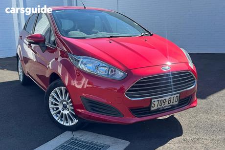 Red 2015 Ford Fiesta Hatchback Ambiente