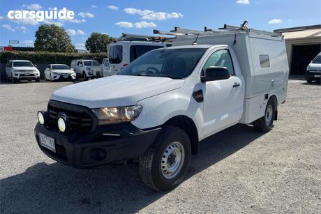 White 2021 Ford Ranger Cab Chassis Xl 3.2 (4X4)