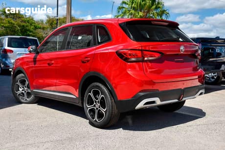 Red 2025 MG ZS Wagon Vibe Turbo