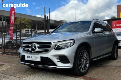 Silver 2017 Mercedes-Benz GLC250 Wagon D
