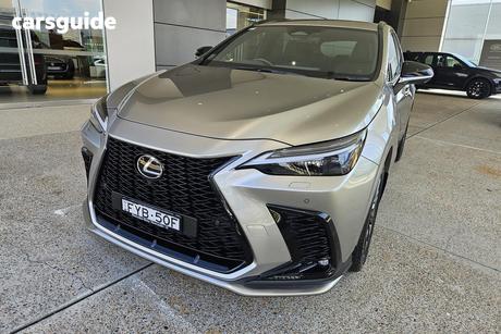 Silver 2023 Lexus NX350 Wagon F Sport Awd