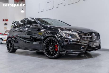 Purple 2015 Mercedes-Benz A250 Hatchback Sport