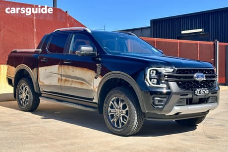 Black 2025 Ford Ranger Double Cab Pick Up Wildtrak X 2.0 (4X4)