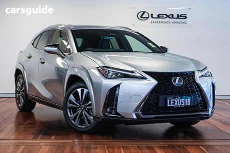 Silver 2025 Lexus UX SUV UX300H F SPORT F