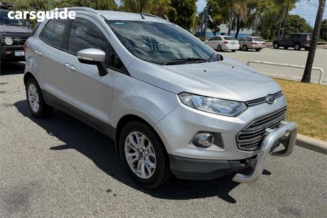 Silver 2014 Ford Ecosport Wagon Titanium 1.5