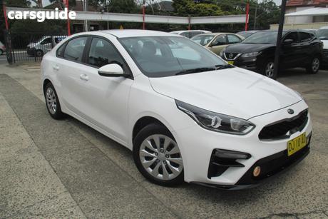 White 2020 Kia Cerato Sedan S