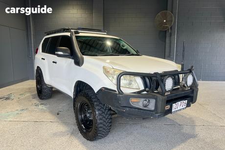 White 2011 Toyota Landcruiser Prado Wagon Gxl (4X4)