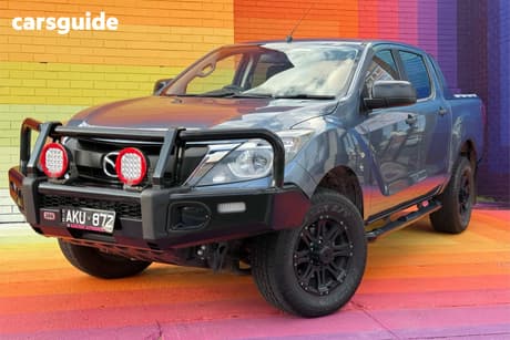 Blue 2016 Mazda BT-50 Dual Cab Utility Xt (4X4)