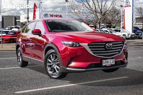 Red 2021 Mazda CX-9 Wagon Sport (Fwd)