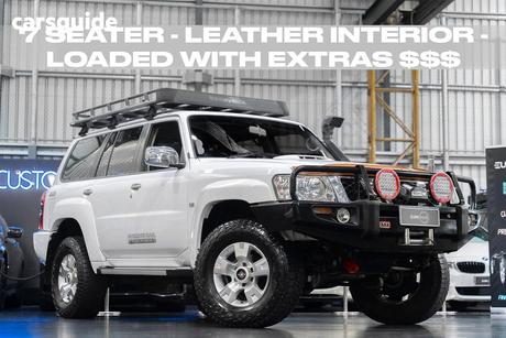 White 2012 Nissan Patrol Wagon Ti (4X4)