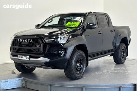 Black 2024 Toyota Hilux Double Cab Pick Up Gr-Sport (4X4)