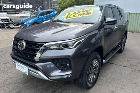 Grey 2022 Toyota Fortuner Wagon Crusade