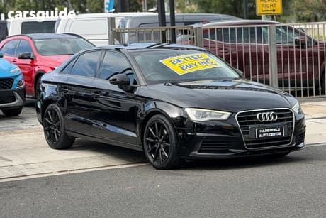 Black 2015 Audi A3 Sedan 1.4 Tfsi Attraction Cod