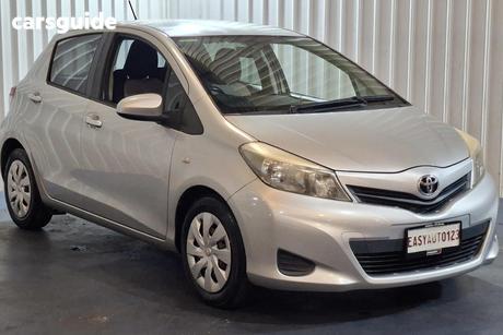 Silver 2012 Toyota Yaris Hatchback Yrs