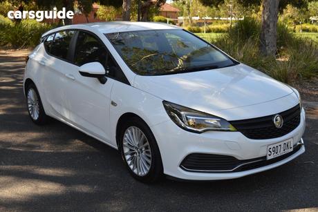 White 2017 Holden Astra Hatchback R