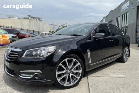 Black 2016 Holden Calais Sedan V