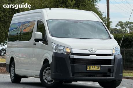 White 2020 Toyota HiAce Bus Commuter (12 Seats)