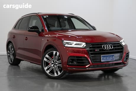 Red 2018 Audi SQ5 Wagon 3.0 Tfsi Quattro