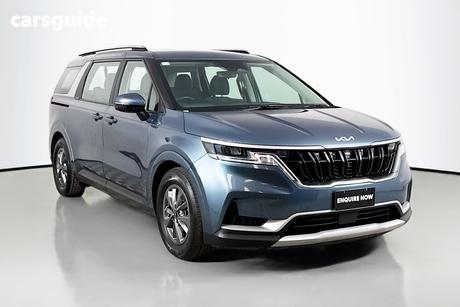 Blue 2022 Kia Carnival Wagon S