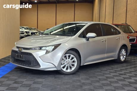 Silver 2020 Toyota Corolla Sedan Sx