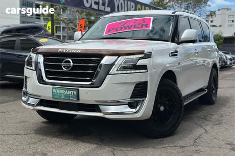 White 2020 Nissan Patrol Wagon Ti-L (4X4)