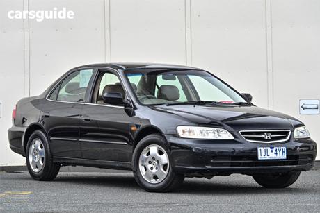Black 2001 Honda Accord Sedan V6