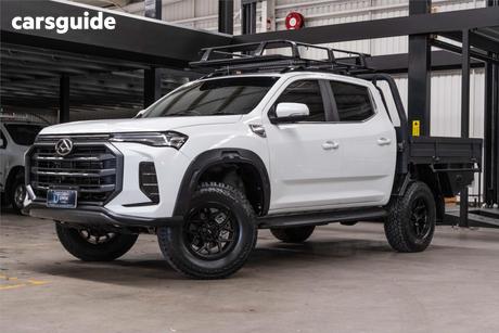 White 2022 LDV T60 Double Cab Utility Max Luxe (4X4)