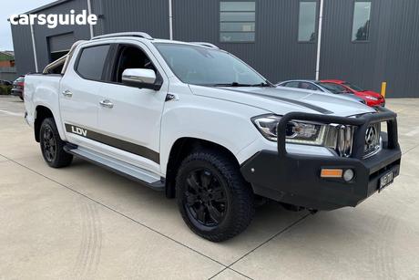 White 2018 LDV T60 Double Cab Utility Luxe (4X4)