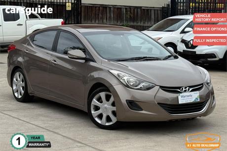 Bronze 2011 Hyundai Elantra Sedan Premium