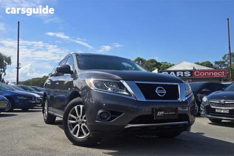 Grey 2014 Nissan Pathfinder Wagon St (4X4)